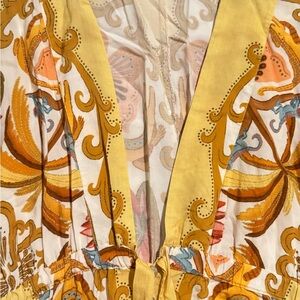 FARM Rio Yellow and Orange Maxi Dress